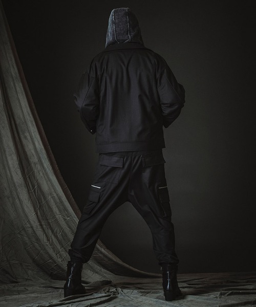 NO ID.(ノーアイディ)の「mj11370-BIGライダースJKT ジャケット(858006-413B)(ライダースジャケット・メンズ・ブラック系その他/ブラック・ONE SIZE)」の7枚目の写真