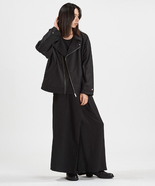 NO ID.(ノーアイディ)の「mj11370-BIGライダースJKT ジャケット(858006-413B)(ライダースジャケット・メンズ・ブラック系その他/ブラック・ONE SIZE)」の18枚目の写真