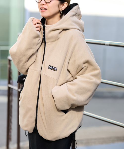 FRAMeWORK（フレームワーク）の「≪追加≫ALTUS/アルタス 別注リバーシブルブルゾン 4（その他アウター・レディース・ベージュ・FREE）」の5枚目の写真