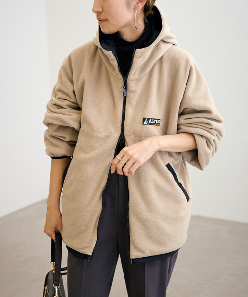 FRAMeWORK（フレームワーク）の「≪追加≫ALTUS/アルタス 別注リバーシブルブルゾン 4（その他アウター・レディース・ベージュ・FREE）」の19枚目の写真