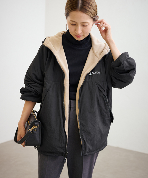 FRAMeWORK（フレームワーク）の「≪追加≫ALTUS/アルタス 別注リバーシブルブルゾン 4（その他アウター・レディース・ベージュ・FREE）」の22枚目の写真