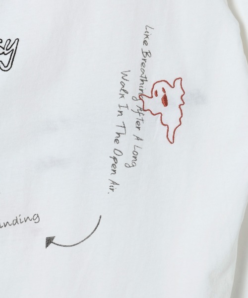 JEANASIS(ジーナシス)の「グラフィティプリントロンTEE/658022(Tシャツ/カットソー・レディース・グレー系その他/ホワイト系その他・FREE)」の12枚目の写真
