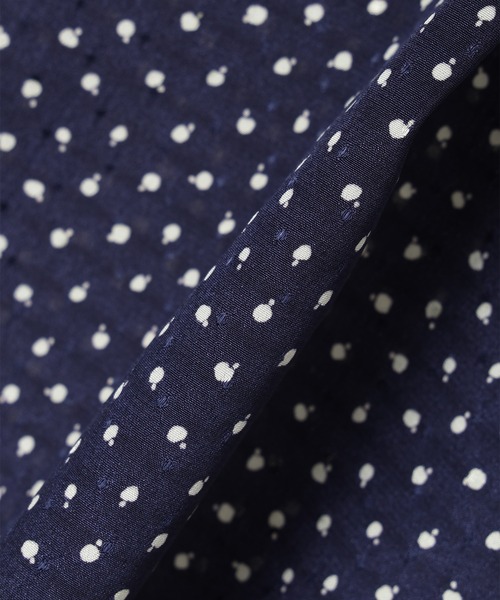 A/C DESIGN BY ALPHA CUBIC(エーシーデザインバイアルファキュービック)の「ドットボウタイブラス【ファーストライン】(シャツ/ブラウス・レディース・ネイビー/オフホワイト・9号/11号/13号)」の21枚目の写真