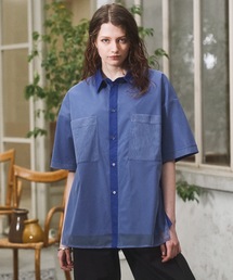 Tule layered shirts/チュールレイヤードシャツ