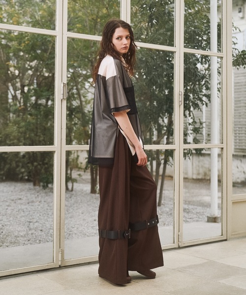 CASPER JOHN(キャスパージョン)の「Tule layered shirts/チュールレイヤードシャツ(シャツ/ブラウス・メンズ・ブラック/ネイビー/ブルー・LARGE/MEDIUM/SMALL/X-SMALL)」の6枚目の写真