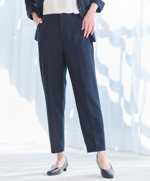 Reflect(リフレクト)の「【UVカット/匠シリーズ】センタープレスベーシックパンツ(その他パンツ・レディース・ネイビー/ブラック/ネイビー系5・11/09/07/05/13/15 /17)」の1枚目の写真
