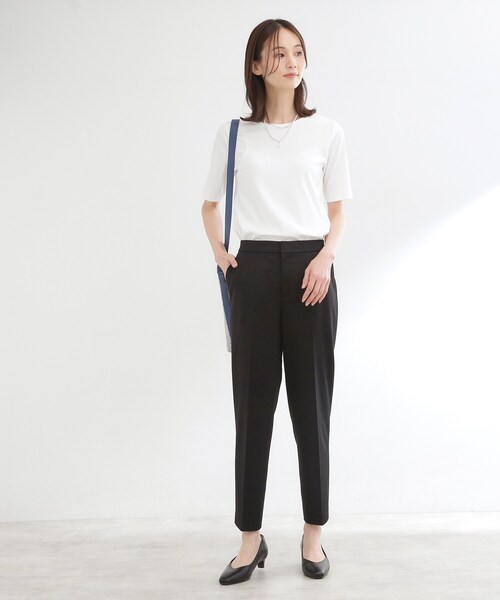 Reflect(リフレクト)の「【UVカット/匠シリーズ】センタープレスベーシックパンツ(その他パンツ・レディース・ネイビー/ブラック/ネイビー系5・11/09/07/05/13/15 /17)」の12枚目の写真