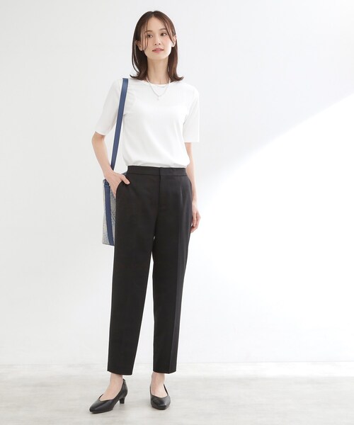 Reflect(リフレクト)の「【UVカット/匠シリーズ】センタープレスベーシックパンツ(その他パンツ・レディース・ネイビー/ブラック/ネイビー系5・11/09/07/05/13/15 /17)」の13枚目の写真