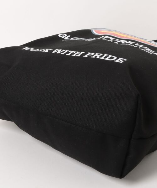 Dickies(ディッキーズ)の「【Dickies】DK LOGO PRINT ROPE TOTE BAG / ディッキーズ ロゴ キャンバストート ロープハンドル(トートバッグ・メンズ・ブラック系その他/オフホワイト/ブラック/アイボリー・FREE)」の6枚目の写真