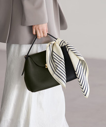 NOBLE（ノーブル）の「LE SCARF/レスカーフ STRIPED SCARF 50cm（バンダナ/スカーフ）」