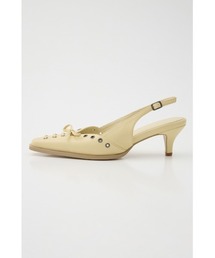 LAGUA GEM（ラグアジェム）の「EYELET LACE UP ミュール（パンプス）」