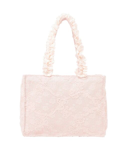 桜フリルハンドルスクエアトートMバッグ（トートバッグ）｜Maison de