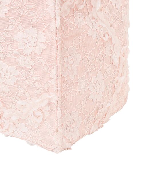 Maison de FLEUR(メゾンドフルール)の「桜フリルハンドルスクエアトートMバッグ(トートバッグ・レディース・ライトピンク・FREE)」の14枚目の写真