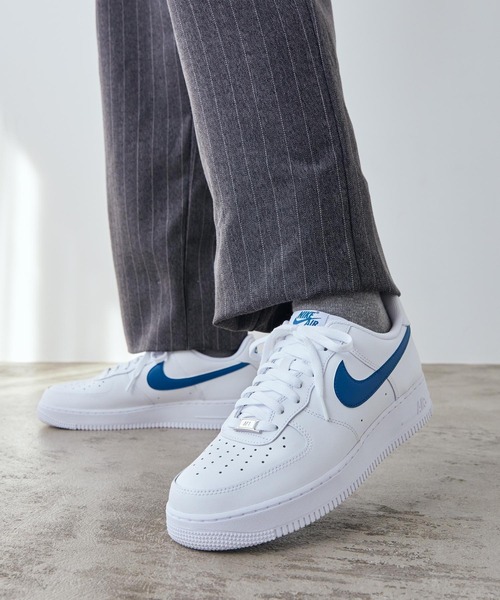 NIKE(�i�C�L)�̃i�C�L �G�A �t�H�[�X 1 '07 �����Y�V���[�Y / Nike Air Force 1 '07 Men's Shoes FJ4146-123 White(�X�j�[�J�[)