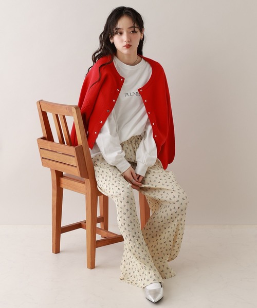 RAGEBLUE(レイジブルー)の「フロントロゴプリントロンT(Tシャツ/カットソー・レディース・ホワイト/アイボリー/グレー・FREE)」の4枚目の写真