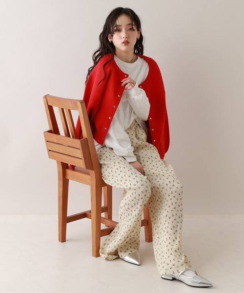 RAGEBLUE(レイジブルー)の「フロントロゴプリントロンT(Tシャツ/カットソー・レディース・ホワイト/アイボリー/グレー・FREE)」の5枚目の写真