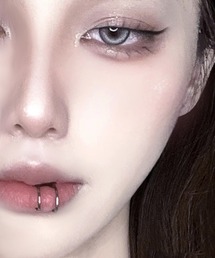 MASHIRO（マシロ）の「【MASHIRO】フェイク2連リップカフ シングル ユニセックス(MA/EK522)（イヤリング）」