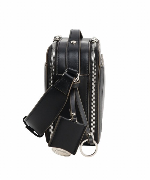 Jewelna Rose（ジュエルナローズ）の「オタハピ ミニバッグ NEO ショルダーバッグ 65621（ショルダーバッグ・レディース・ブラック/ホワイト・FREE）」の19枚目の写真