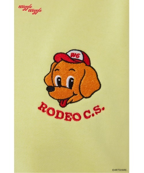 RODEO CROWNS WIDE BOWL(ロデオクラウンズワイドボウル)の「(wiggle wiggle)モチーフスウェットトップス(スウェット・レディース・ブラック/ブルー/オフホワイト/イエロー・FREE)」の17枚目の写真