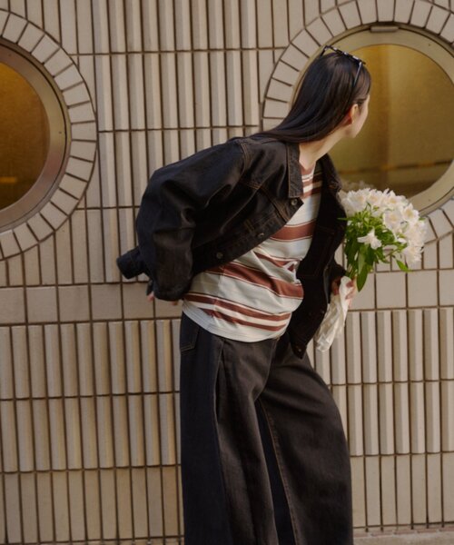 WHIMSIC(ウィムジック)の「【WHIMSIC/SETUP対応】TYPE-1 デニムジャケット(デニムジャケット・レディース・オフホワイト・FREE)」の12枚目の写真