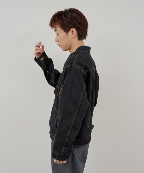 WHIMSIC/SETUP対応】TYPE-1 デニムジャケット（デニムジャケット