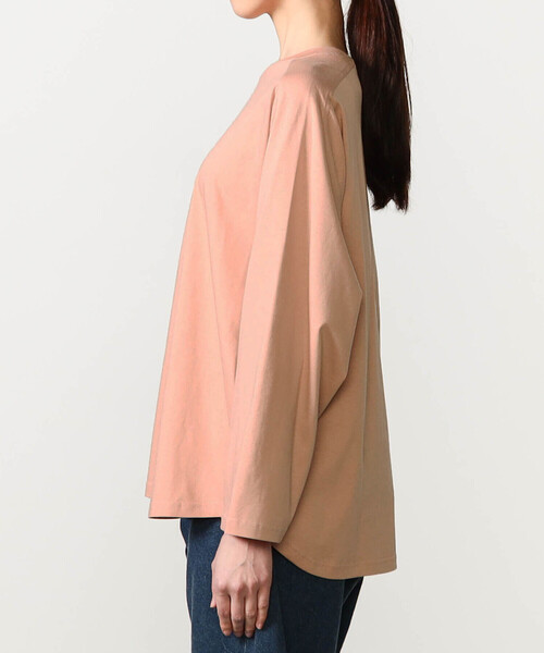 alvana（アルヴァナ）の「alvana | 〈別注〉クルーネック 長袖Tシャツ WOMEN（Tシャツ/カットソー・レディース・ピンク系その他/ブラック/ホワイト・F）」の10枚目の写真