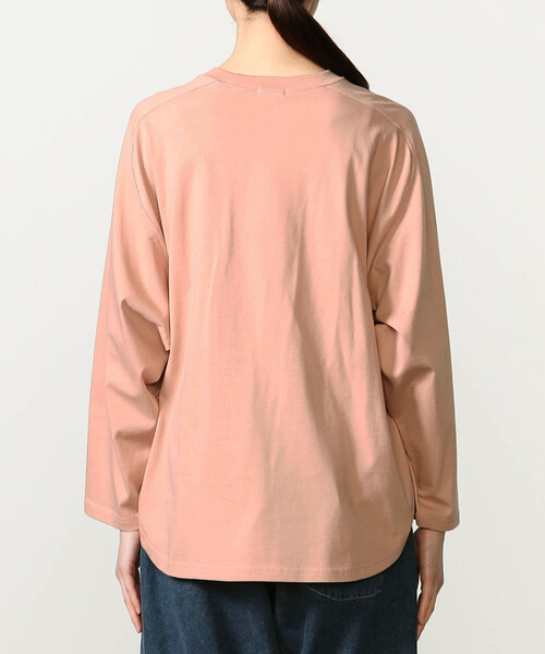 alvana（アルヴァナ）の「alvana | 〈別注〉クルーネック 長袖Tシャツ WOMEN（Tシャツ/カットソー・レディース・ピンク系その他/ブラック/ホワイト・F）」の11枚目の写真