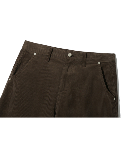 BASEMOMENT（ベースモーメント）の「シンチバックカーブドコーデュロイパンツダークブラウン（その他パンツ・メンズ・その他・MEDIUM/LARGE/X-LARGE）」の14枚目の写真