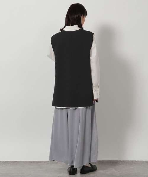 LAKOLE（ラコレ）の「フィブリルフレアスカート / 654268（スカート・レディース・グレー/オフホワイト/ネイビー・LARGE/MEDIUM）」の22枚目の写真