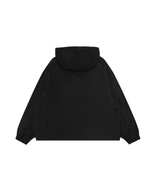 AAPE BY A BATHING APE（エーエイプバイアベイシングエイプ）の「AAPE UNION SPORT "PICKLEBALL" Half Zip Jacket in Teflon Coating (detachable)（その他アウター・メンズ・ブラック/ダークグリーン・SMALL/LARGE/X-LARGE/MEDIUM）」の6枚目の写真