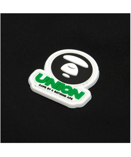 AAPE BY A BATHING APE（エーエイプバイアベイシングエイプ）の「AAPE UNION SPORT "PICKLEBALL" Half Zip Jacket in Teflon Coating (detachable)（その他アウター・メンズ・ブラック/ダークグリーン・SMALL/LARGE/X-LARGE/MEDIUM）」の8枚目の写真