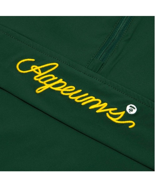 AAPE BY A BATHING APE（エーエイプバイアベイシングエイプ）の「AAPE UNION SPORT "PICKLEBALL" Half Zip Jacket in Teflon Coating (detachable)（その他アウター・メンズ・ブラック/ダークグリーン・SMALL/LARGE/X-LARGE/MEDIUM）」の13枚目の写真