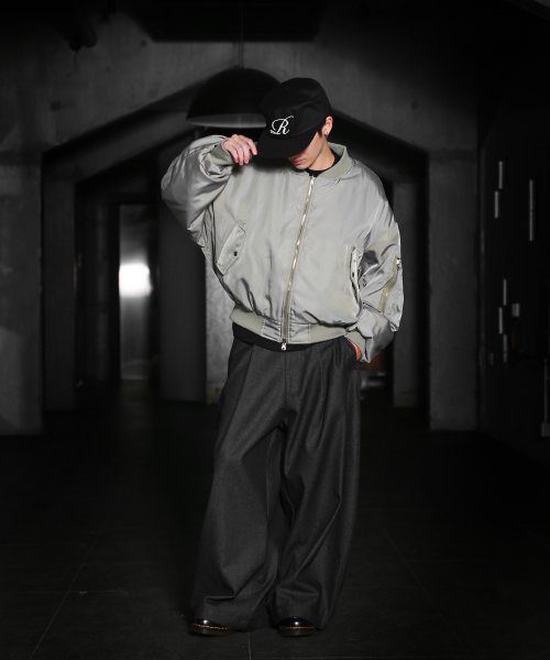 ROCKPSYCHO(ロックサイコ)の「ワイドカーブデニムパンツ(その他パンツ・メンズ・ブラック・MEDIUM/LARGE)」の10枚目の写真