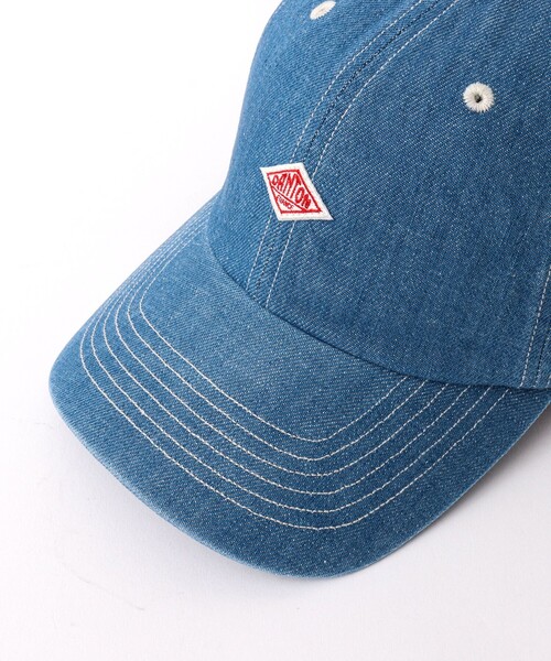 DANTON（ダントン）の「【DANTON】10oz デニム 6パネルキャップ 26SS（DT-H0227 YMN）（キャップ・メンズ・ライトブルー/ブラック/ダークネイビー・FREE）」の6枚目の写真