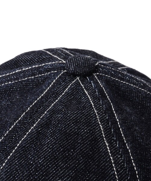 DANTON（ダントン）の「【DANTON】10oz デニム 6パネルキャップ 26SS（DT-H0227 YMN）（キャップ・メンズ・ライトブルー/ブラック/ダークネイビー・FREE）」の19枚目の写真