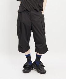 gomme（ゴム）の「ショートカーゴパンツ（デニムパンツ）」