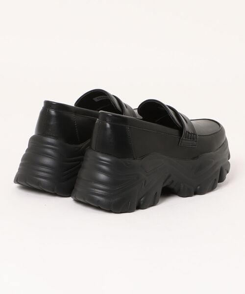 Parade（パレード）の「【厚底】チャンキーソールローファースニーカー 6594（スニーカー・レディース・ベージュ/ブラック・M/L/LL/S）」の3枚目の写真