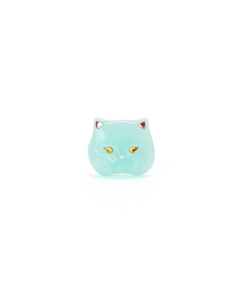 Casselini(キャセリーニ)の「Casselini(キャセリーニ)CATスマホグリップ(スマホグッズ・レディース・イエロー/ホワイト/グリーン/ブラック・FREE)」の8枚目の写真