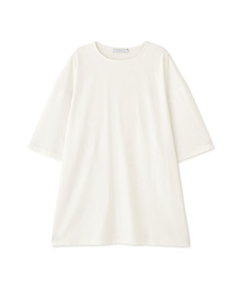 ETRE TOKYO（エトレトウキョウ）の「【先行予約限定 10%OFF】キュプラジャージオーバーサイズTee（Tシャツ/カットソー・レディース・ブラック/ホワイト/ブラウン・FREE）」の13枚目の写真