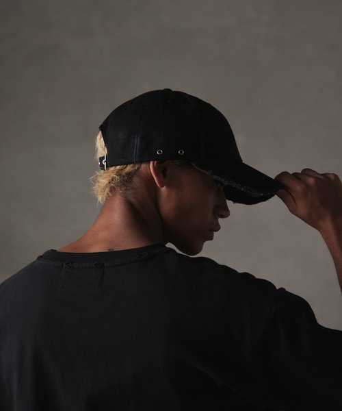 GRANCY(グランシー)の「キャップ(キャップ・メンズ・ブラック・FREE)」の3枚目の写真