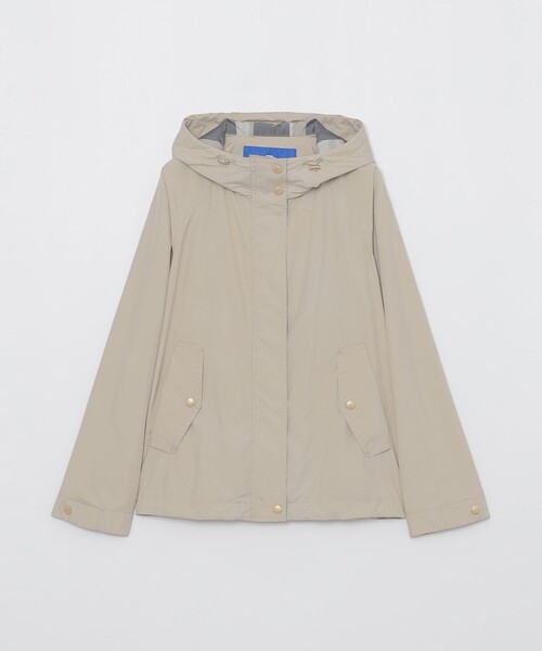 BLUE LABEL CRESTBRIDGE（ブルーレーベルクレストブリッジ）の「【はっ水・防風・花粉・透湿】ケミラマウンテンパーカー（マウンテンパーカー・レディース・ベージュ/ダークネイビー・36/38）」の18枚目の写真