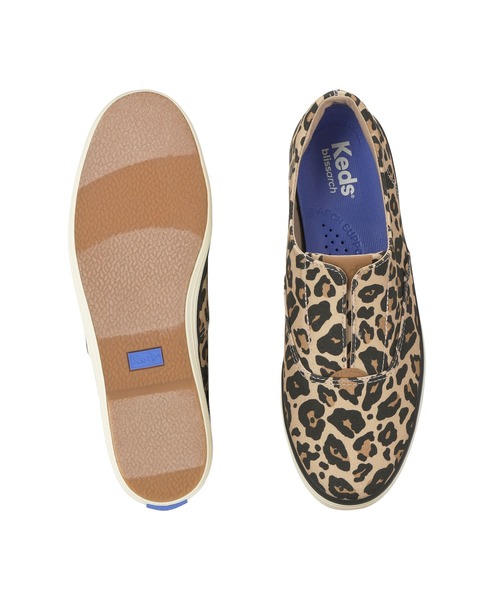 Keds(ケッズ)の「Keds ケッズ チャンピオン ラウンド トゥ スリップ ベージュ(スニーカー・レディース・ベージュ・22.5cm/25.0cm/23.0cm/23.5cm/24.0cm/24.5cm)」の4枚目の写真