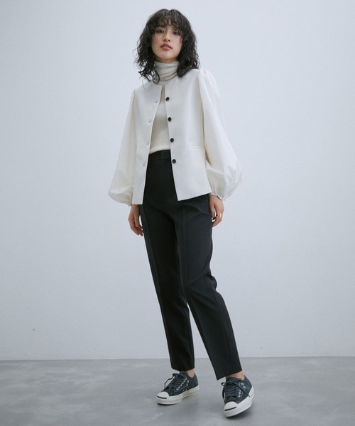 ADAM ET ROPE'（アダムエロペ）の「【CONVERSE for BIOTOP】JACK PURCELL RET SUEDE RLY / BT（スニーカー・レディース・ブラック/チャコールグレー・22.5cm/23/23.5cm/24/24.5cm）」の3枚目の写真