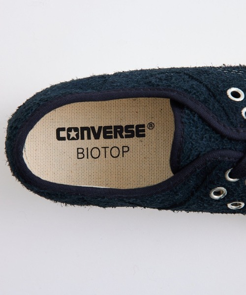 ADAM ET ROPE'（アダムエロペ）の「【CONVERSE for BIOTOP】JACK PURCELL RET SUEDE RLY / BT（スニーカー・レディース・ブラック/チャコールグレー・22.5cm/23/23.5cm/24/24.5cm）」の10枚目の写真