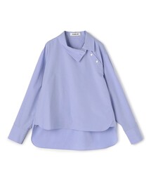 caban | コットンシルクポプリン 3-wayシャツ(シャツ/ブラウス)