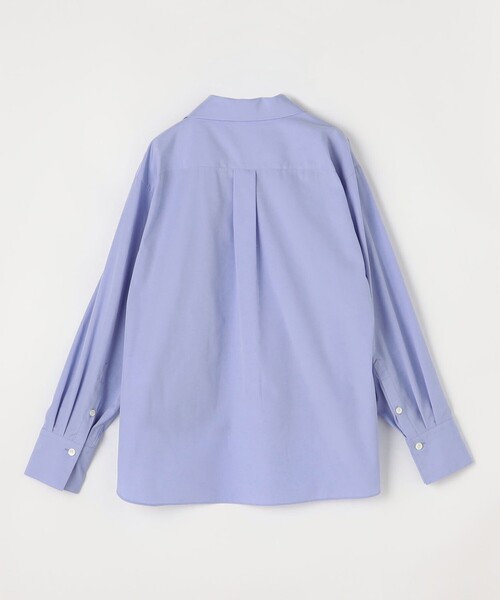 caban（キャバン）の「コットンシルクポプリン 3-wayシャツ（シャツ/ブラウス・レディース・ライトブルー/ホワイト・FREE）」の4枚目の写真