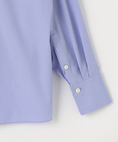 caban（キャバン）の「コットンシルクポプリン 3-wayシャツ（シャツ/ブラウス・レディース・ライトブルー/ホワイト・FREE）」の7枚目の写真