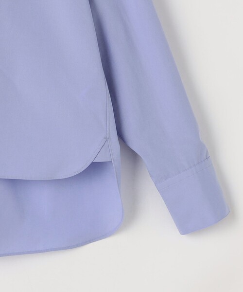 caban（キャバン）の「コットンシルクポプリン 3-wayシャツ（シャツ/ブラウス・レディース・ライトブルー/ホワイト・FREE）」の8枚目の写真