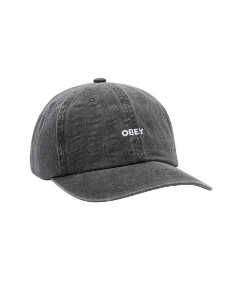 OBEY(オベイ)の「OBEY PIGMENT 6P SB / オベイ(キャップ・レディース・ネイビー/ライトグリーン/ブラック/カーキ・O/S)」の5枚目の写真
