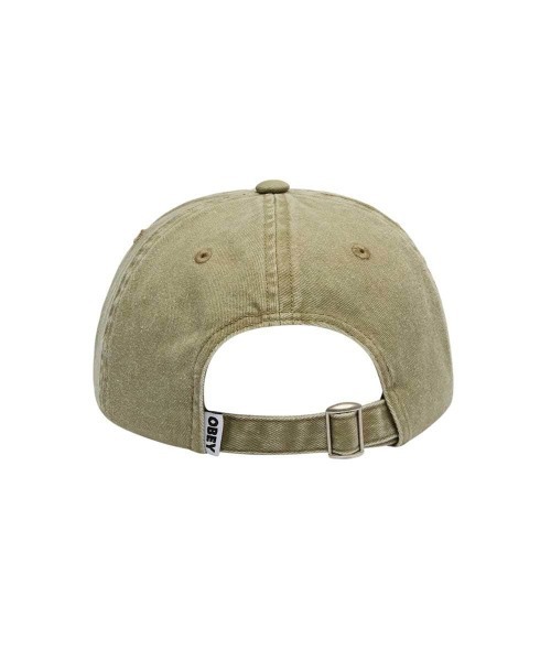 OBEY(オベイ)の「OBEY PIGMENT 6P SB / オベイ(キャップ・レディース・ネイビー/ライトグリーン/ブラック/カーキ・O/S)」の8枚目の写真